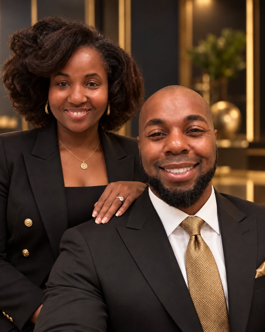 Rashon and Marie Arrington, founders of Open Doors Financial Group