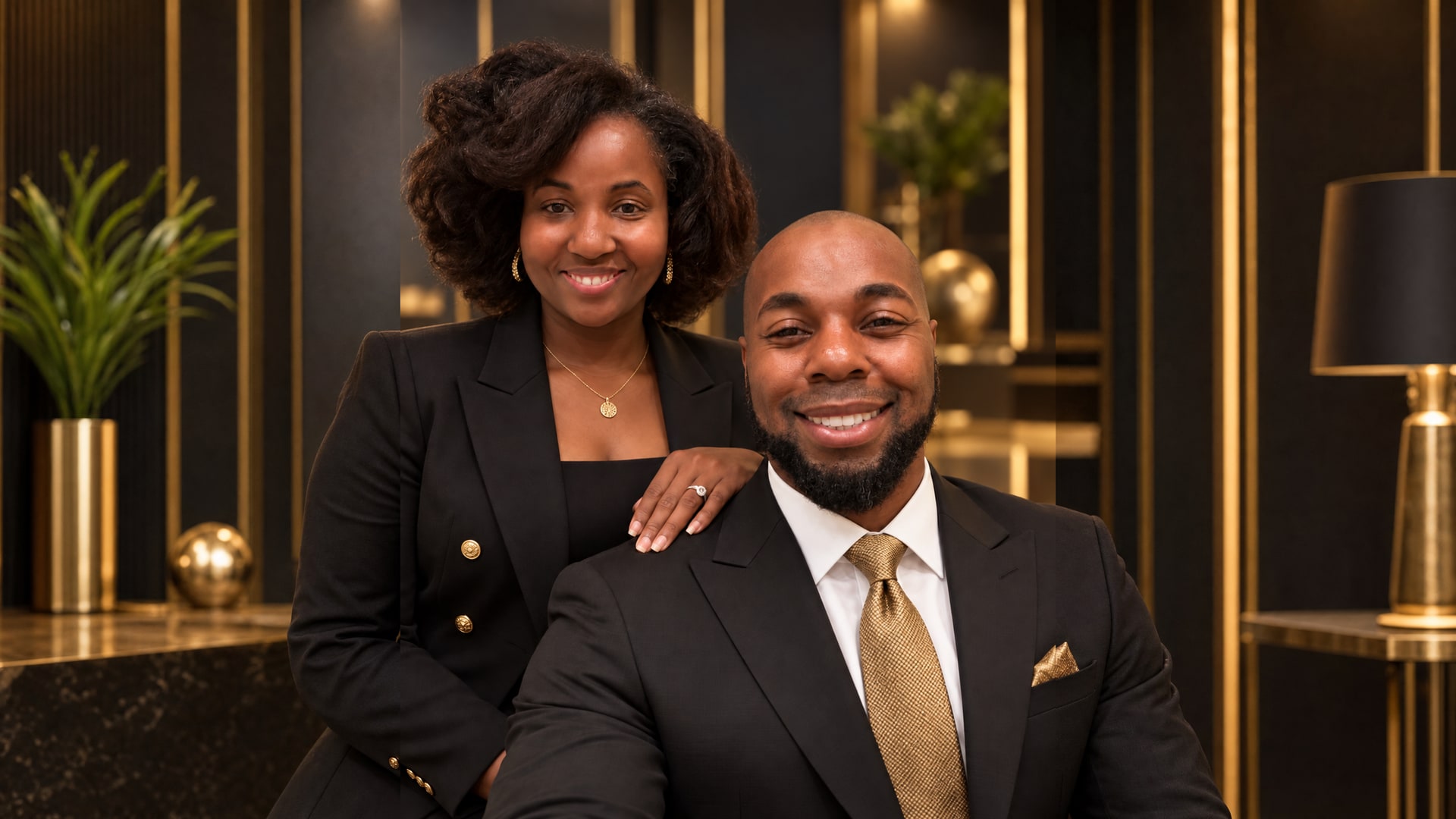 Rashon and Marie Arrington, founders of Open Doors Financial Group